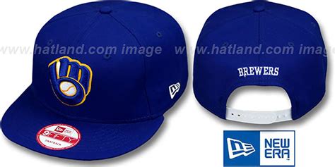 Milwaukee Brewers REPLICA ALTERNATE SNAPBACK Hat by New Era