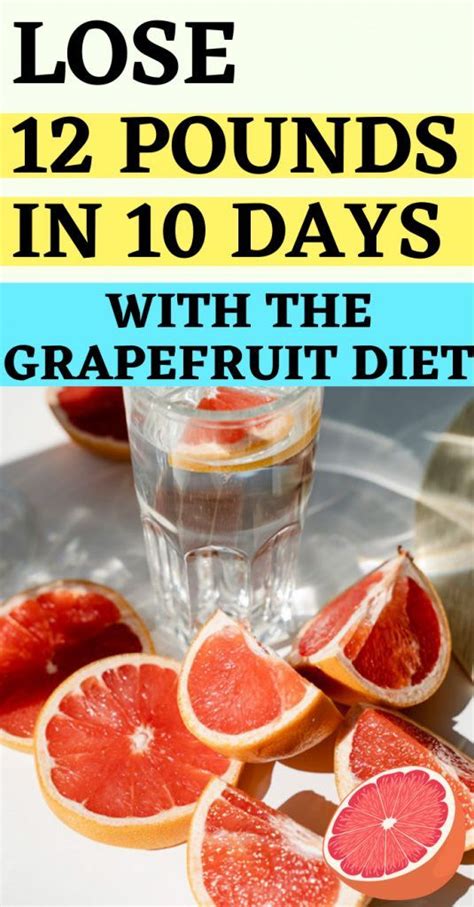 THE GRAPEFRUIT DIET TO LOSE 12 POUNDS IN 10 DAYS | Egg and grapefruit diet, Juice diet ...