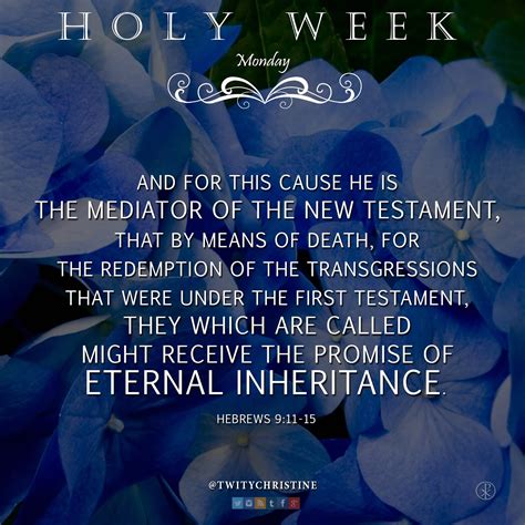 Holy Week – Holy Monday – Bible Study - Christine Chrisrian