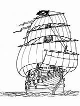 Pirate Ship coloring Pages sketch template