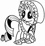 My Little Pony Rarity Coloring Pages sketch template