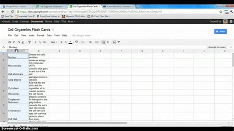 How To Make Google Flashcards Within Google Docs Index Card Template ...