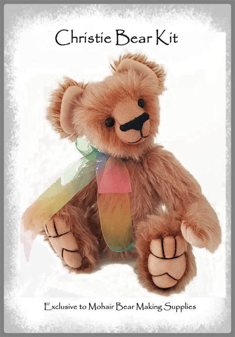 Christie Teddy Bear Kit 12" / 31cm in mohair