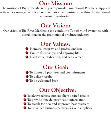 Examples Of Mission Statements | Template Business