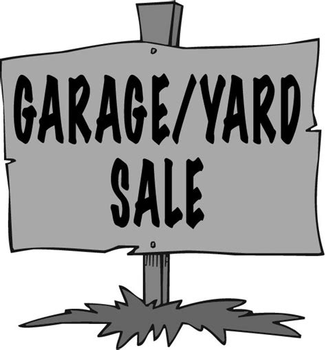 Yard Sale Sign - ClipArt Best
