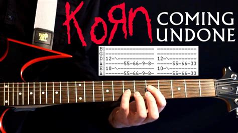 Korn Coming Undone Guitar Lesson / Guitar Tabs / Guitar Chords / Guitar ...