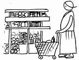 Pantry Coloring Pages sketch template