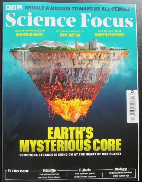 BBC SCIENCE FOCUS Magazine June 2023 Earth's Core Mars Mission e-Fuel Passwords $5.41 - PicClick