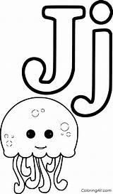 19 Free printable Letter J coloring Pages In Vector Format Easy To  sketch template