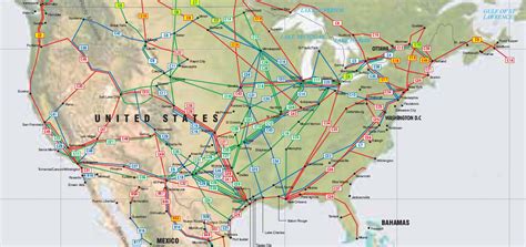 United States Pipelines Map - Crude Oil (Petroleum) Pipelines - Texas Pipeline Map - Printable Maps