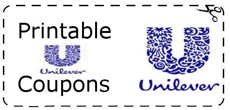 Unilever Coupons Printable 2023