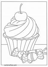 Cupcake Coloring Pages With Book Printable PDFs 2022 sketch template