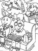 Free Printable Arthur Coloring Pages sketch template