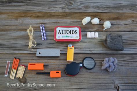 Start A Fire Anytime/Anyplace With A DIY Altoids Fire Starter Kit ...