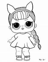 Lol Surprise Doll Coloring Pages To Print sketch template