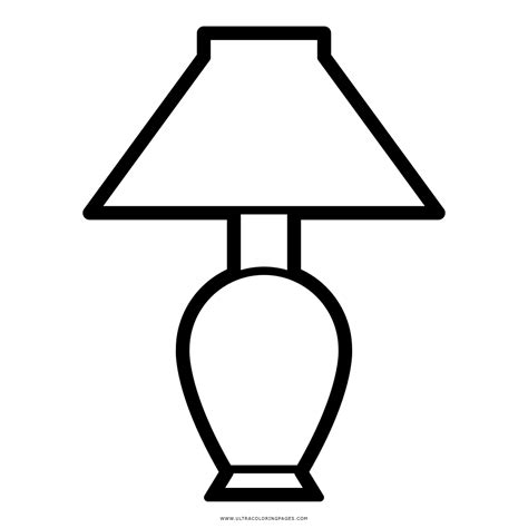 Lamp Coloring Pages