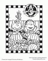 Charlie Brown Great Pumpkin Coloring Pages sketch template