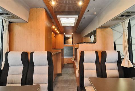 Horsebox interior- with travel seating