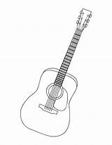 Electric Guitar Coloring Pages To Print sketch template
