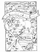 Girl Scout Promise Coloring Sheet By Legacy Resources  TpT sketch template