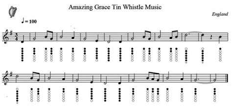 Tin Whistle Sheet Music Pdf