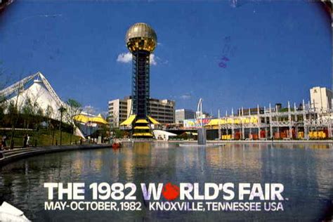 The 1982 World's Fair Knoxville, TN