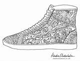 Shoe coloring pages To Download And Print For Free sketch template