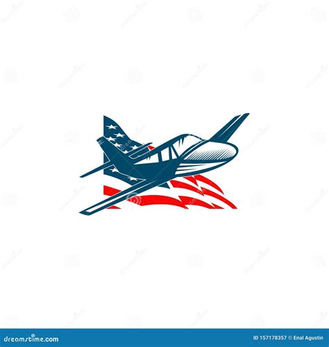 Aviation Company Logo Design Inspiration Vector Illustration Stock Vector - Illustration of ...