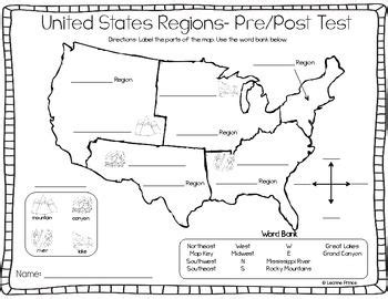 United States Regions {Fun activities for teaching about US Regions!}
