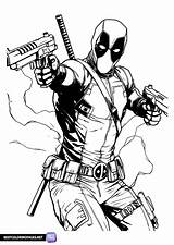Free Printable Deadpool Coloring Pages  Free printable coloring sketch template
