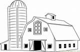 Traditional Wood Barn Coloring Page For Kids  Free Barns Printable sketch template