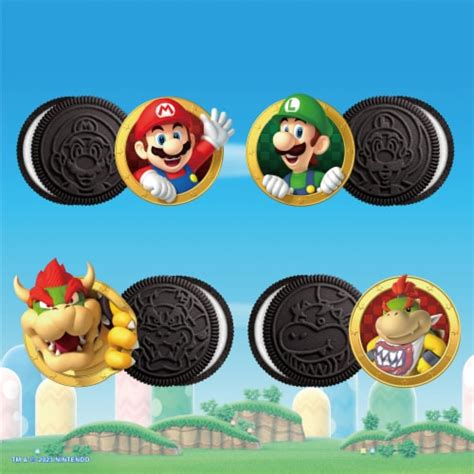 Super Mario™ Oreo Chocolate Sandwich Cookies Limited Edition, 12.2 oz - Fry’s Food Stores