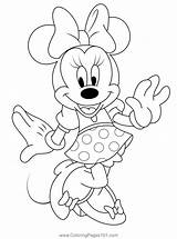 Minnie Mouse Coloring Pages 41  Vrogueco sketch template