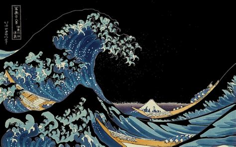 Hokusai Great Wave Wallpaper