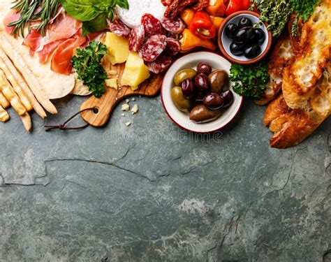 Italian Food Ingredients Background Stock Photo - Image of rosemary, sausage: 70182016