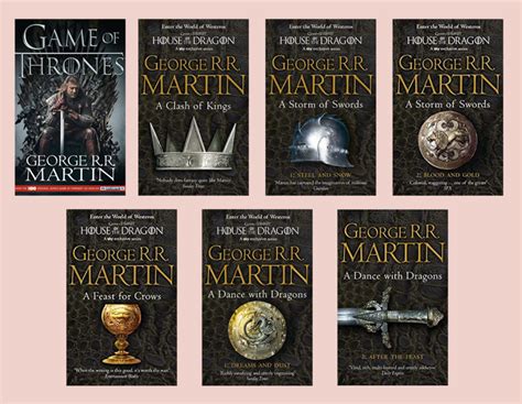 Game of Thrones Books in Order (George R.R. Martin)