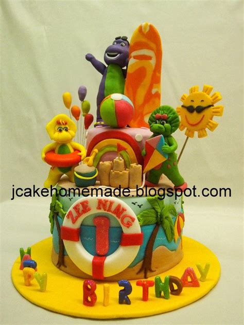 Barney and friends birthday cake | Friends birthday cake, Birthday cake ...