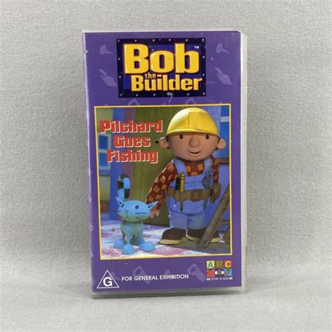 BOB THE BUILDER Pilchard Goes Fishing VHS Video Tape 2001 Childrens TV ...