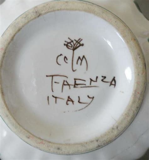 Faenza Italian Pottery help | Antiques Board