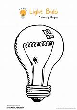 Light Bulb Coloring Pages For Kids Free Printable  Art & Craft sketch template