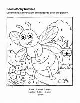 Color By Numbers Bee PDF Coloring Page Stencil Brain  Etsy Australia sketch template