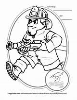 Firefighter Hat Coloring Page  Nation sketch template