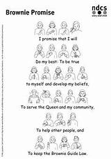 UK Brownie Promise colouring Sheet Created By Emyb Emy Buxton  Girl sketch template