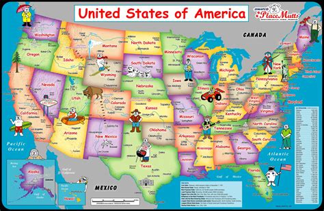 United States Map Of Vacation Spots Fresh Download Travel Map Usa Major Tourist Attractions Maps ...