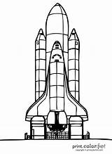 Space Shuttle Coloring Page  Home sketch template