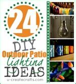 24 DIY Patio Lighting Ideas and Tutorials | DIY Home Sweet Home