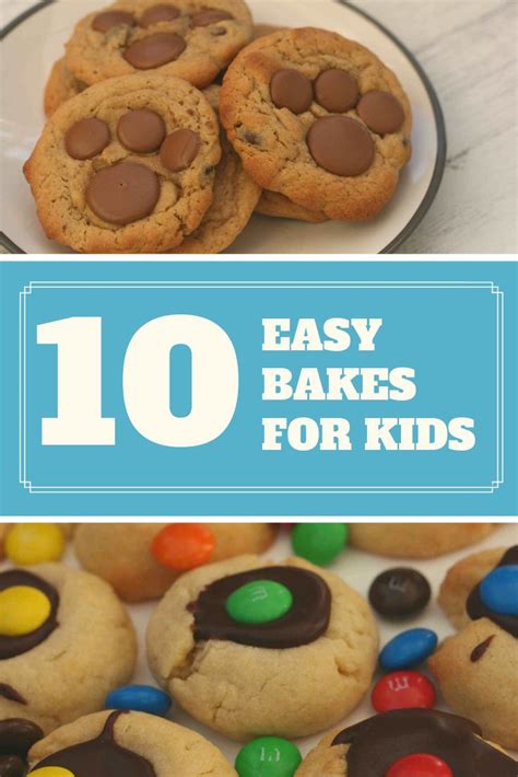 Easy baking ideas for kids | Baking recipes for kids, Easy baking ...