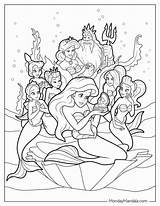 28 Ariel Coloring Pages Free PDF Printables sketch template