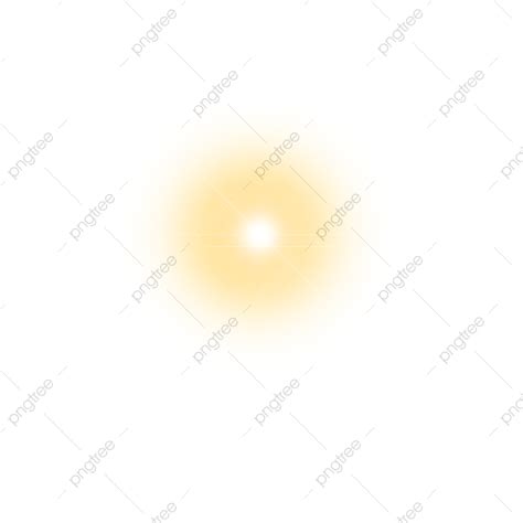 Golden Sushine Sunrays Rising Sun Lens Flare Light Effect, Golden, Sunrays, Lens Flare PNG ...