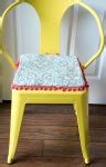 DIY No-Sew Reversible Chair Cushions - MomAdvice